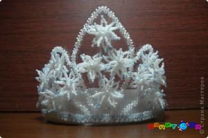 корона для снежной королевы своими руками