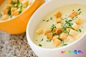 картофельный суп пюре