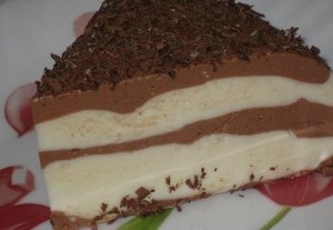 шоколадно творожный десерт рецепт