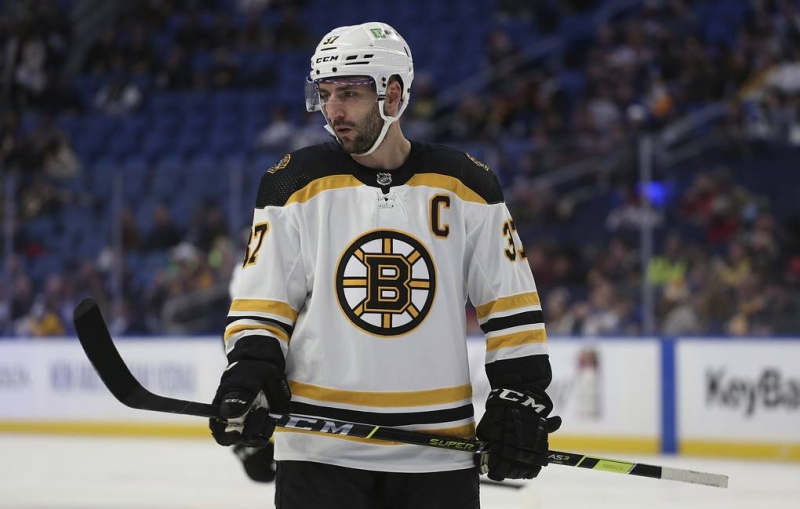 Капитан "Бостона" Бержерон попал в ковид-протокол НХЛ

