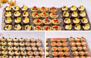 Фуршет: разнообразие начинок в тарталетках для каждого гостя